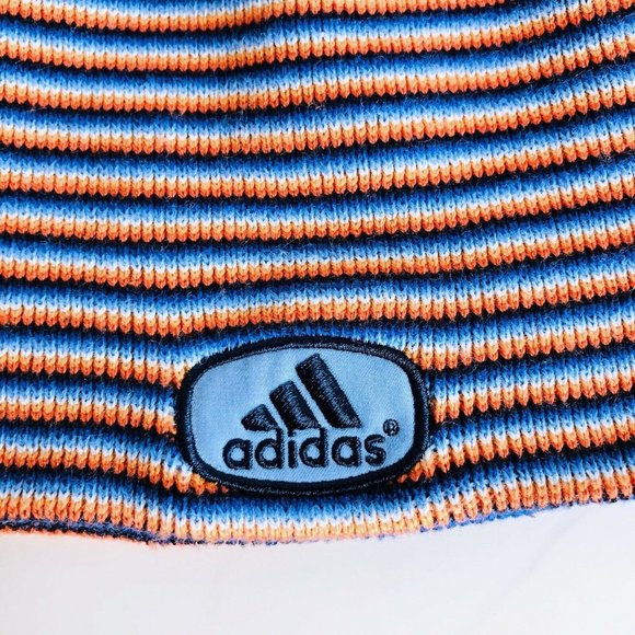 Adidas Kids Striped Multi Color Winter Beanie - Picture 2 of 6